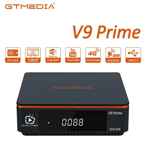 Gtmedia V Prime Smart Tv Decoder Dvb S X Hevc K Satellite Tv Receiver