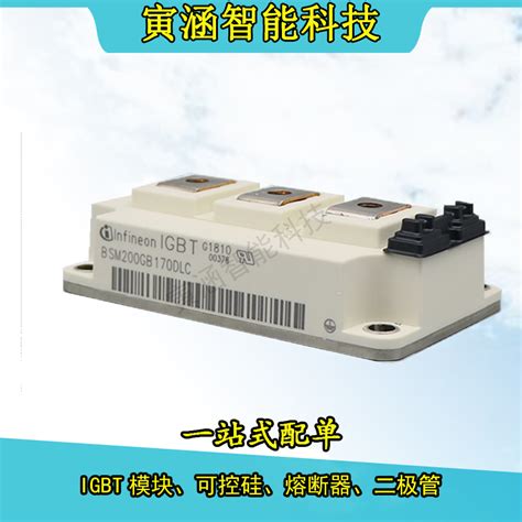 德国英飞凌bsm200gb170dlc Igbt模块 价格实惠 欢迎咨询bsm200gb170dlc上海寅涵智能科技发展有限公司