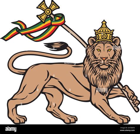 Vectores De Leones De Judah Icono Vector Imágenes Recortadas De Stock