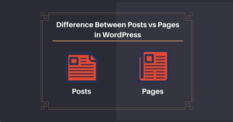 Wordpress Guide What Is The Difference Between Posts And Pages In