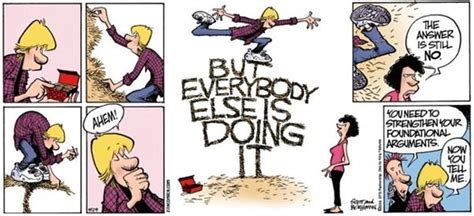 bandwagon fallacy zits comic comics comic strips