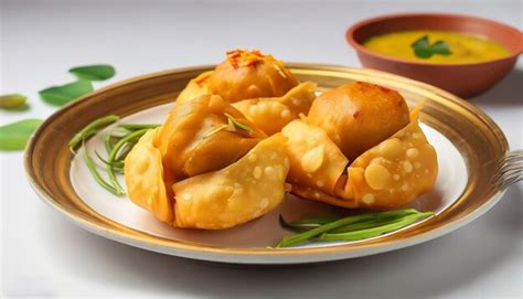 Premium AI Image | samosa or singara Traditional fried or baked ...