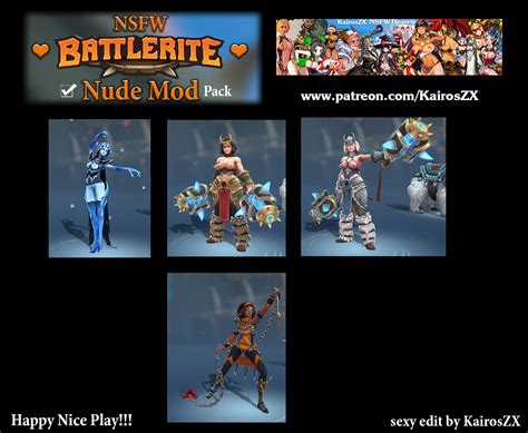 Battlerite NSFW Nude Mod Pack Adult Gaming LoversLab