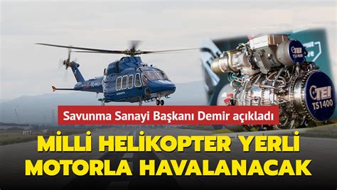 Lk Milli Helikopter Motoru G Kbey E Tak Lacak