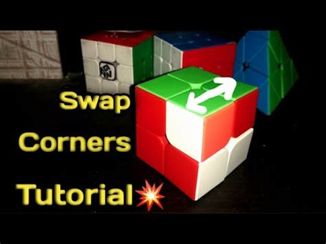 How To Swap 2 Corners On 2x2 Rubik S Cube Ortega Method YouTube