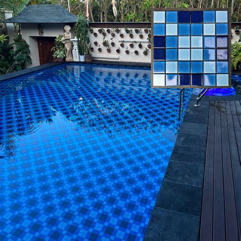 Jual Mosaic Keramik Kolam Merk Singres Toba Pattern Shopee Indonesia