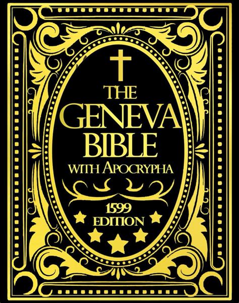 Geneva Bible Edition With Apocrypha In English With Books