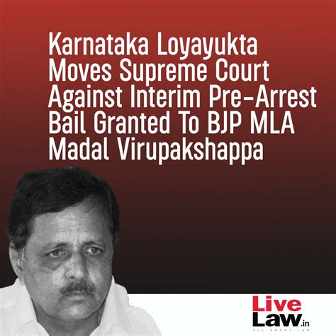 Live Law On Twitter The Karnataka Lok Ayukta Has Moved The Supreme