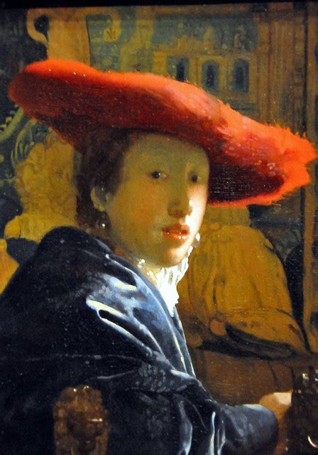 Jan Vermeer The Girl With The Red Hat At National Art Ga Flickr