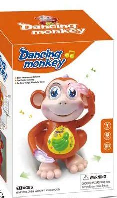 12 Pieces Electric Dancing Monkey With Light And Music - Light Up Toys ...