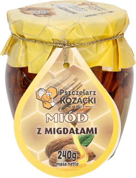 PSZCZELARZ KOZACKI miód z migdałami 240 g Drogeria Rossmann pl