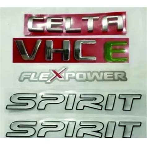 Emblema Letreiro Celta Vhc E Flexpower Spirit Pe As Parcelamento