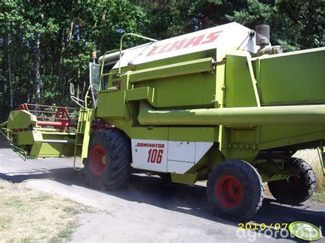 Kombajn Claas Dominator Foto Galeria Rolnicza Agrofoto