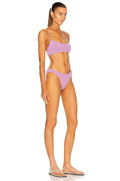 Buy Hunza G Virginia Nile Bikini Lavender At 30 Off Editorialist