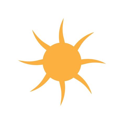 Premium Vector | Sun icon vector