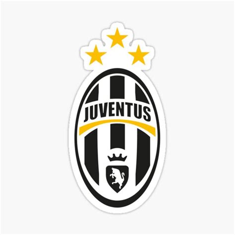 "Juve 3 star old logo" Sticker for Sale by turquoisethings | Redbubble