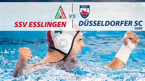 Wasserball Bundesliga M Nner Ssv Esslingen Vs D Sseldorfer Sc