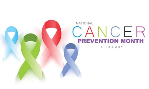 National Cancer prevention month. background, banner, card, poster, template. Vector ...