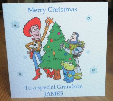 Toy Story Personalised Christmas Card | Simply Johanna