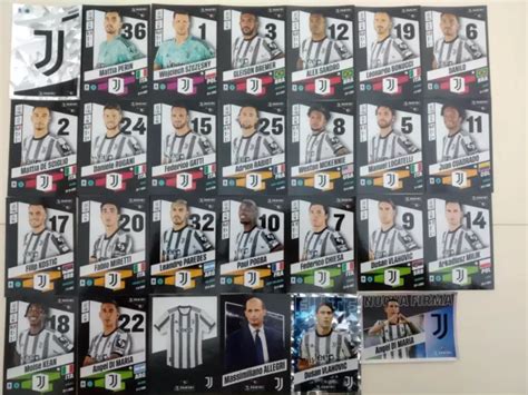 Calciatori Panini Juventus Squadra Completa