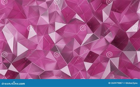 3d Rendering Polygon Abstract Polygonal Geometric Triangle Background