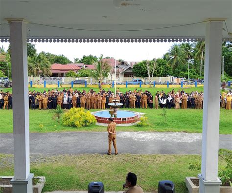 Pemdes Tomeang Ikuti Giat Apel Gabungan Pemerintah Kecamatan Nuhon