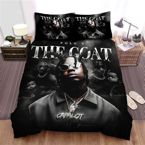 Polo G The Goat Album Cover Bed Sheets Spread Duvet Cover Bedding Sets