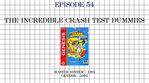 The Incredible Crash Test Dummies Sega Master System Vs Genesis Youtube