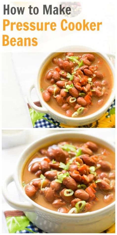 How to Make Beans in a Pressure Cooker - Primavera Kitchen