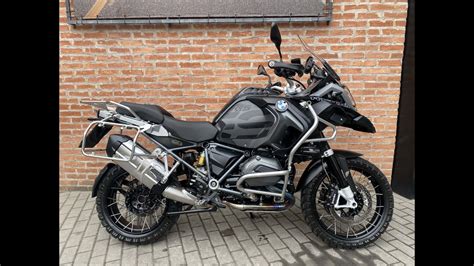 Bmw R 1200 Gs Adventure Triple Black 2017 Youtube