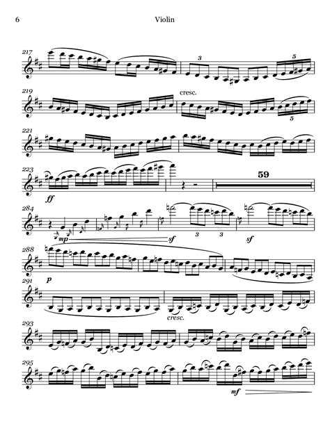 Violin Concerto in D Major (I. Allegro) – toplayalong.com