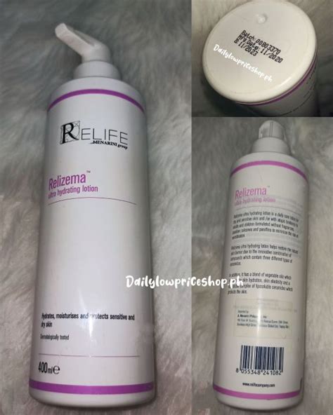 Relife Relizema Ultra Hydrating Lotion 400ml Nov2023 Authentic Lazada Ph