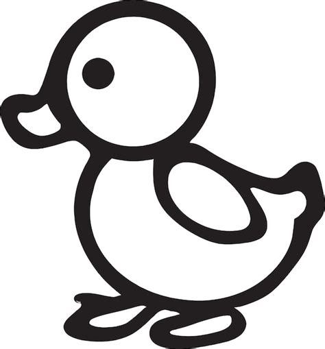 Duck clipart black and white download the duck clipart | Premium AI-generated vector