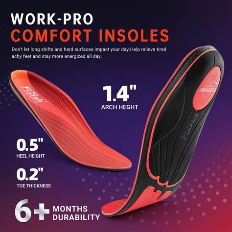 Pcssole Work Comfort Plantillas Ortop Dicas De M S De Libras