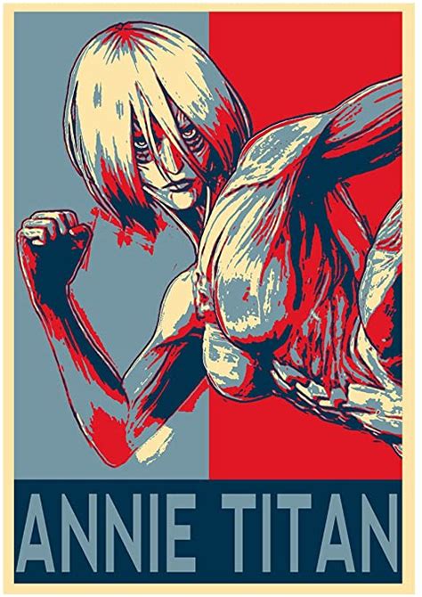 Attack On Titan Posterss - Annie Leonhart Titan Form - Attack On Titan Shop