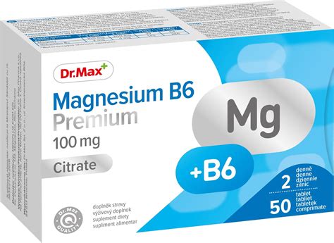 Magnesium B Premium Dr Max Tabl Opinie I Ceny Na Ceneo Pl