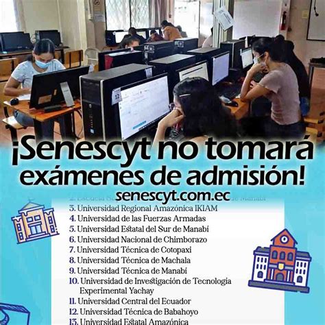 Segundo Proceso De Admisi N Senescyt Consultar Y Calcular El