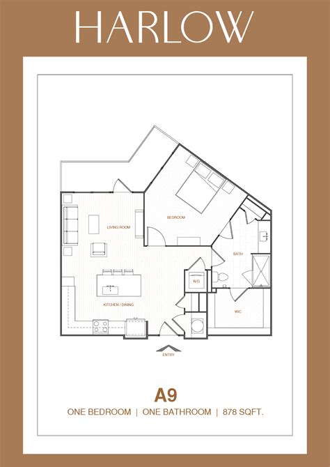 Smyrna Apartments Floor Plans | 1 & 2 Bedroom Harlow Apartment