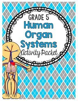 Grade 5 Unit 1 Human Organ Systems Activity Packet Science