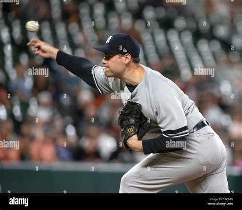 Baltimore United States Of America 22nd May 2019 New York Yankees