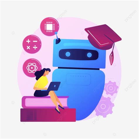 Self Learning Vector Hd Images Chatbot Self Learning Abstract Concept