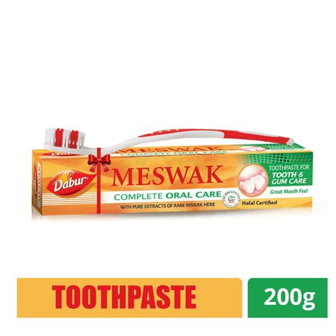 Dabur Meswak Toothpaste 200gm পযকর ভতর একট টথবরশ ফর