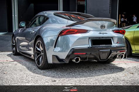 Toyota Supra TRD Dry Carbon Rear Spoiler – Utmost Downforce Garage