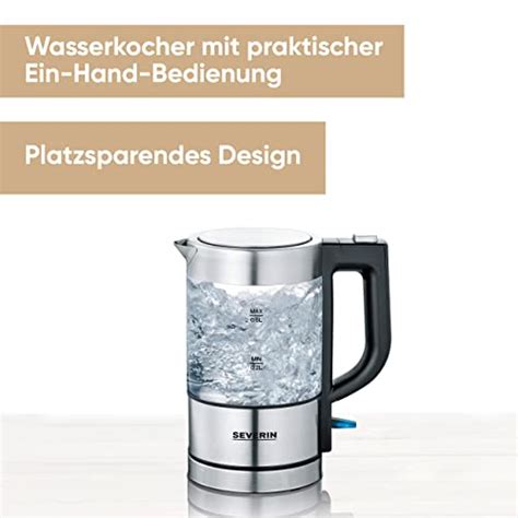 Severin Mini Glas Wasserkocher Leistungsstarker Und