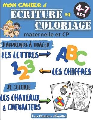 Carnet D Criture Et De Coloriage Apprendre En S Amusant Tracer Les