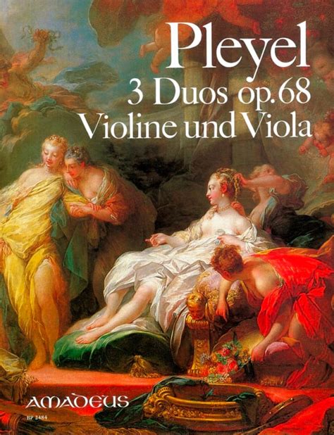 3 Duos Op 68 Violine Und Viola Ignaz Pleyel Partition Duos