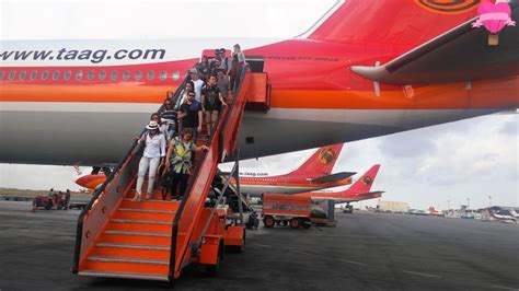 Taag Angola Airlines Linhas Aereas Angola Africa Do Sul Voo Aviao