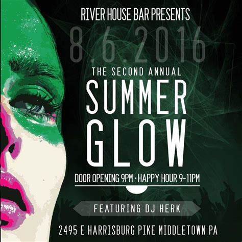 River House Bar And Grill Summer Glow A Bikini Glow Party River