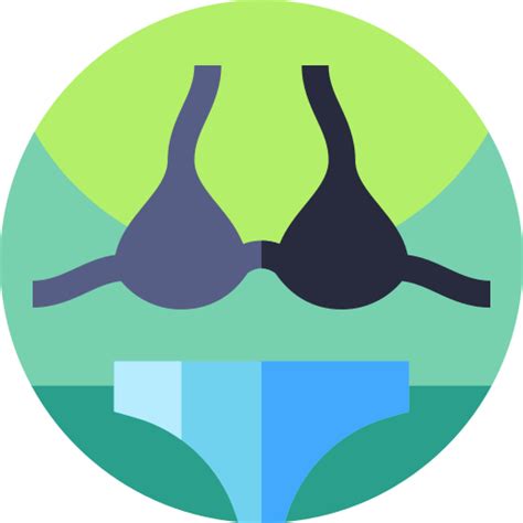 Icono De Bikini Geometric Flat Circular Flat Freepik