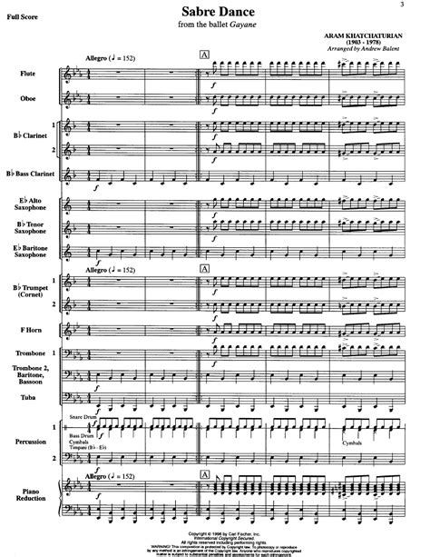 Sabre Dance by Aram Khachaturian/arr. Balent| J.W. Pepper Sheet Music